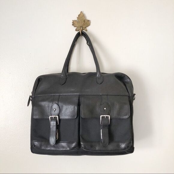 Polo Ralph Lauren Leather Laptop Shoulder bag - Picture 1 of 12